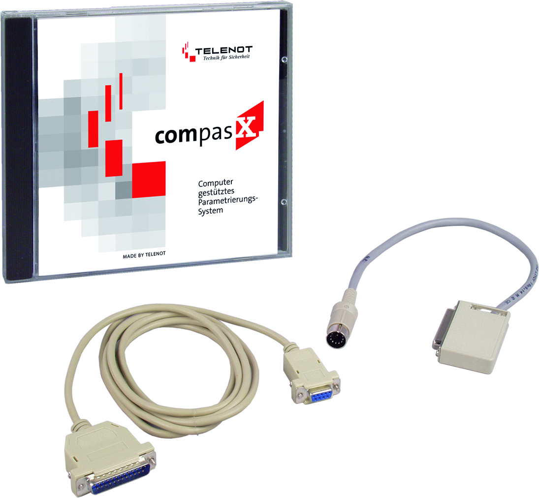 Parametriersoftware TELENOT-Systemkabel
