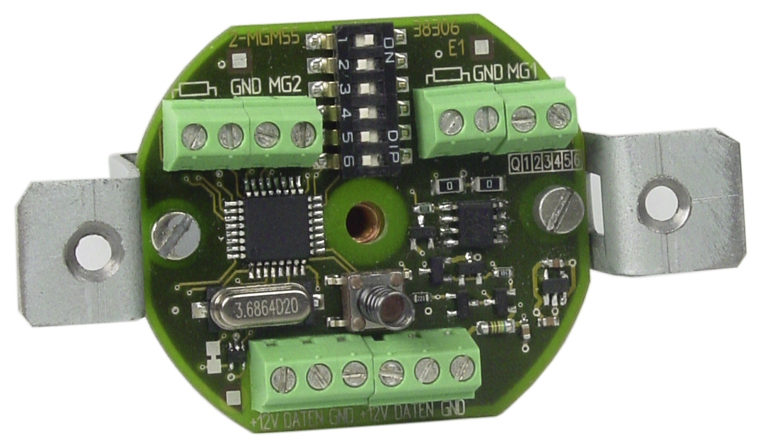 Meldergruppenmodul 2-MGM 55 uP BUS-1