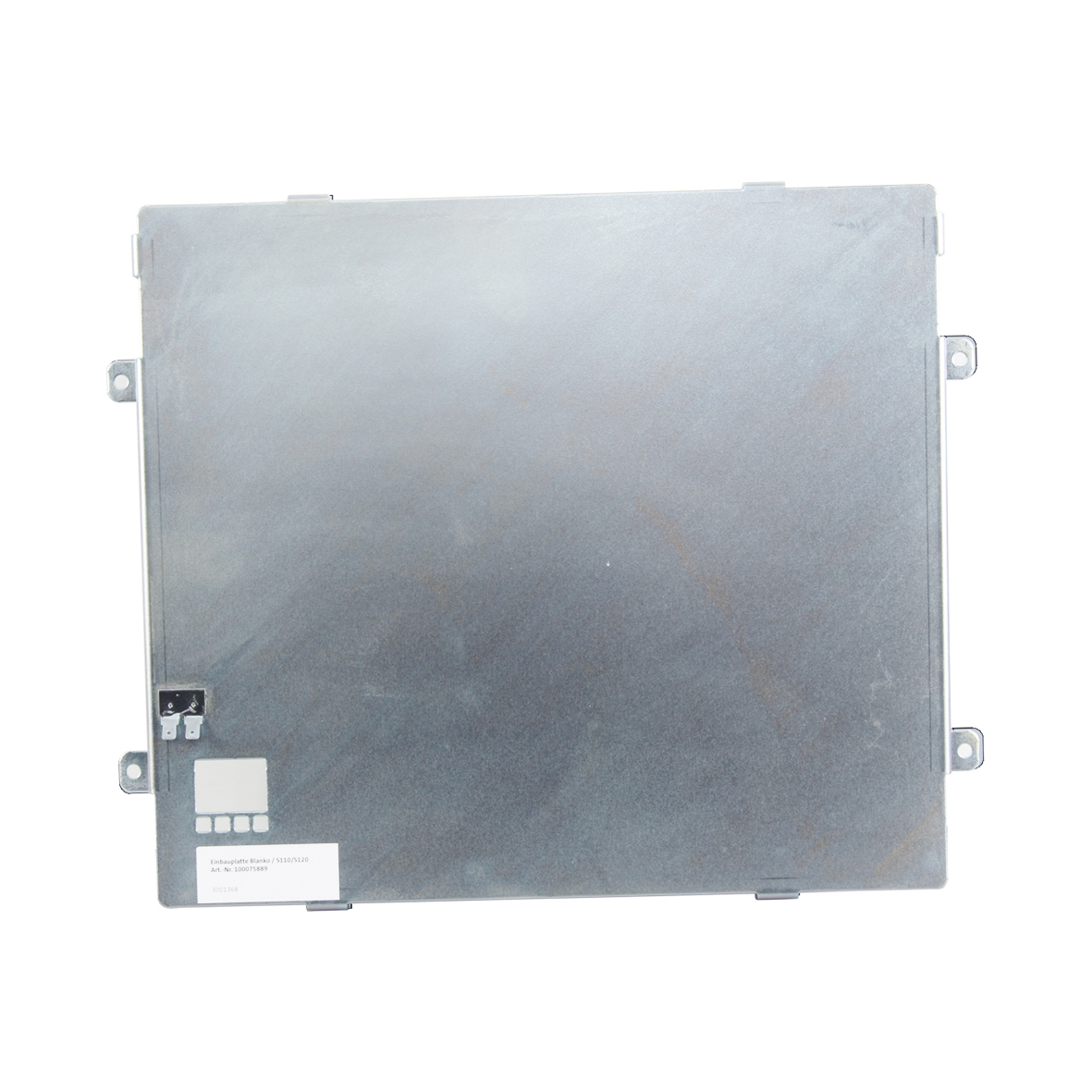 Einbauplatte Blanko / S110/S120