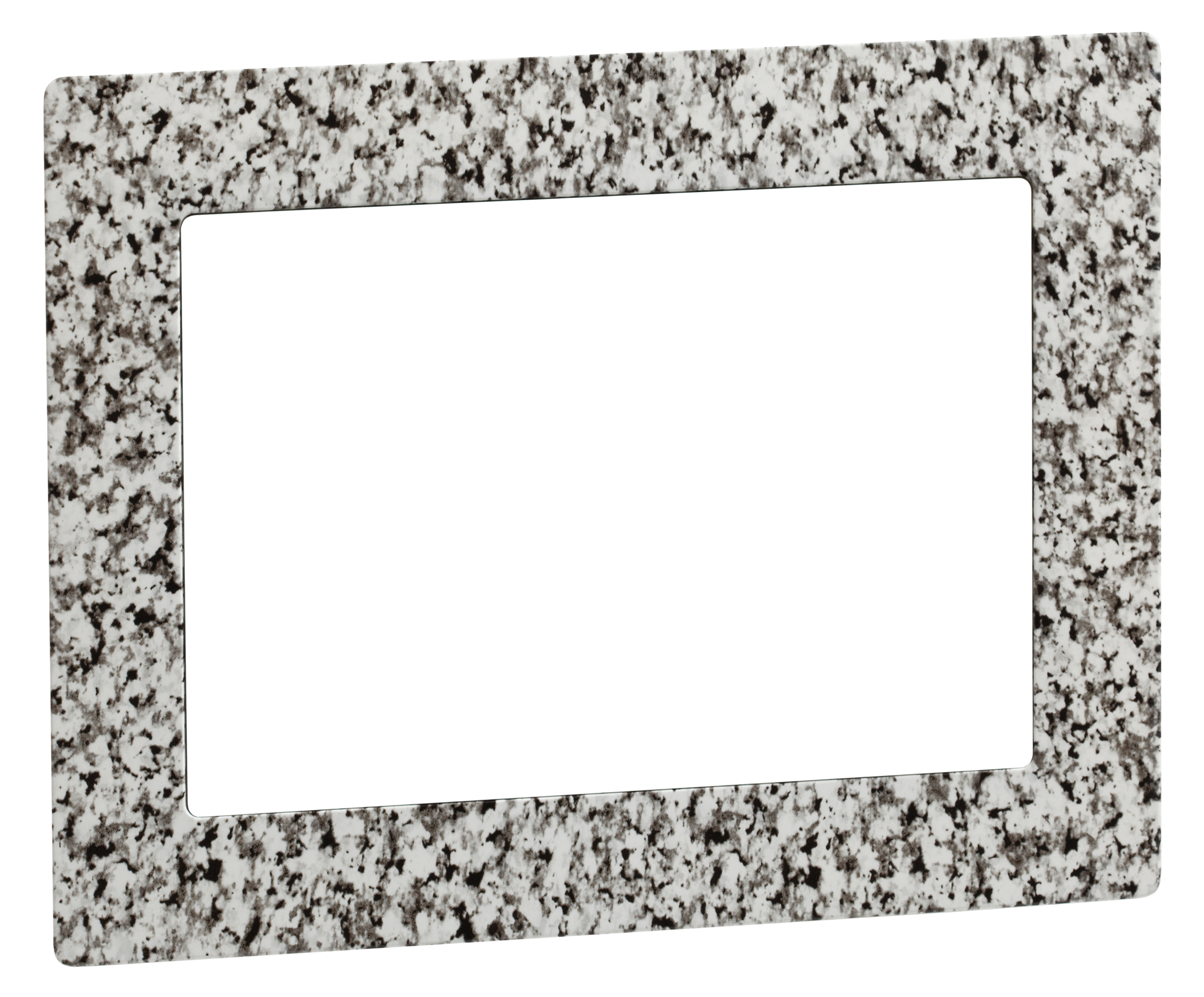 Design-Rahmen DR 801 uP Granit schwarz