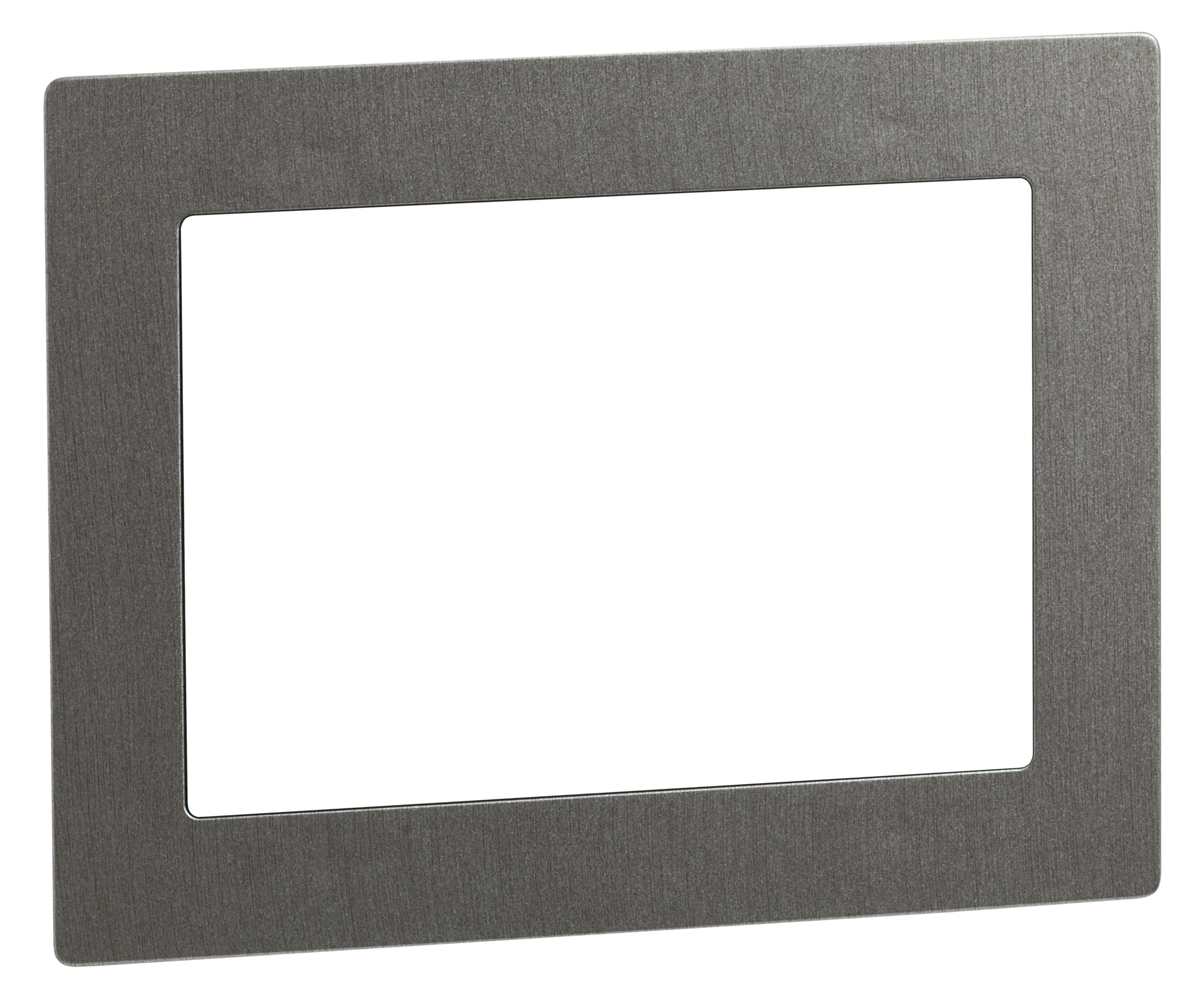 Design-Rahmen DR 801 uP Edelstahl gebürstet