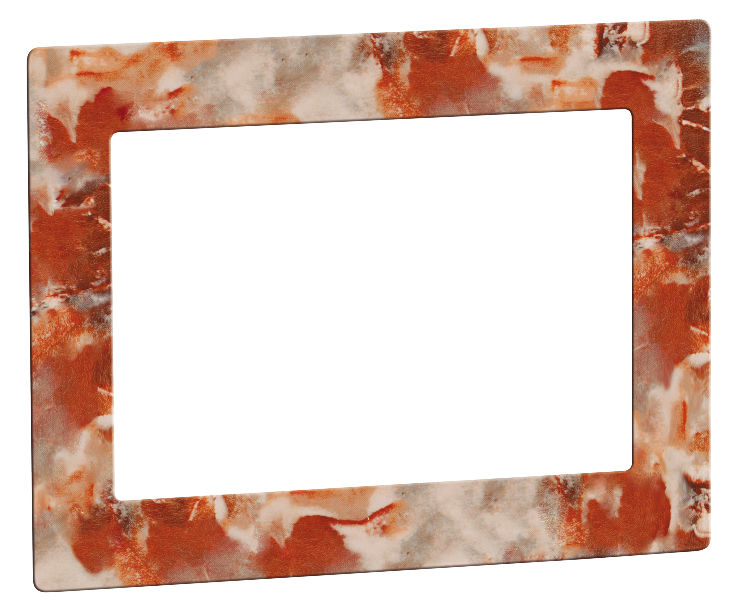 Design-Rahmen DR 801 uP Bernstein rot