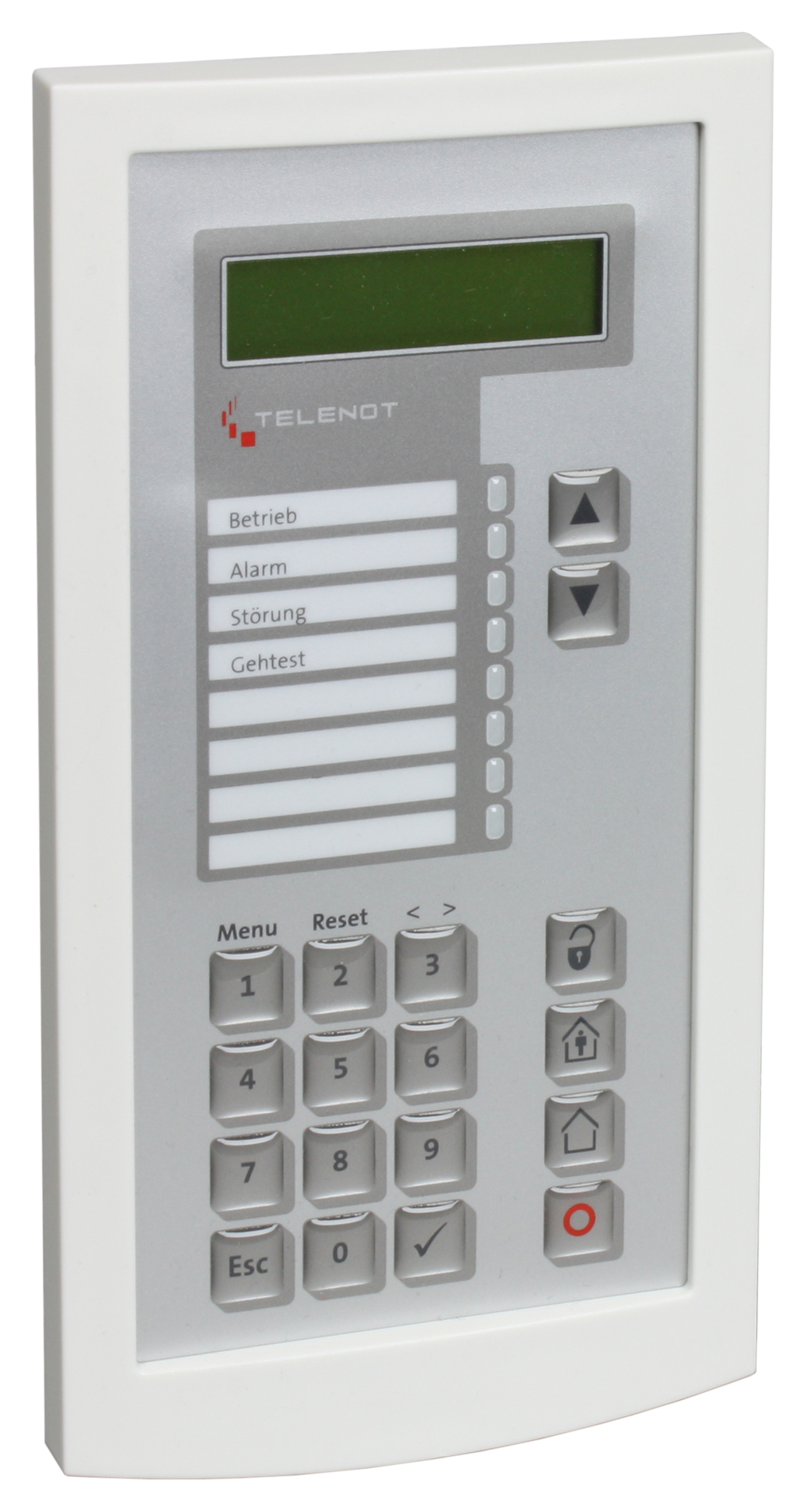 LCD-Bedienteil BT 820 -RAL 9016 verkehrsweiß-