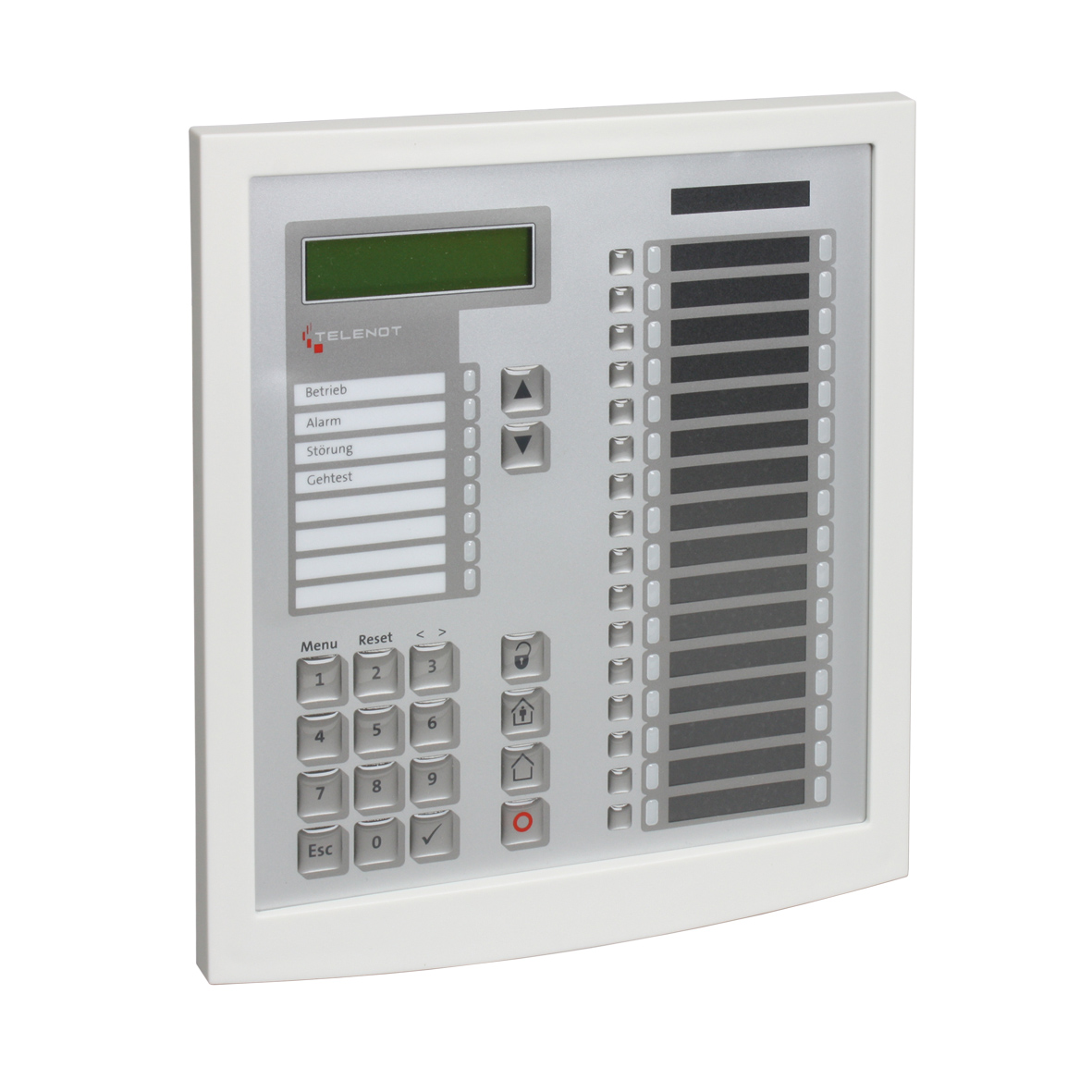 LCD-Bedienteil BT 830 -RAL 9016 verkehrsweiß-