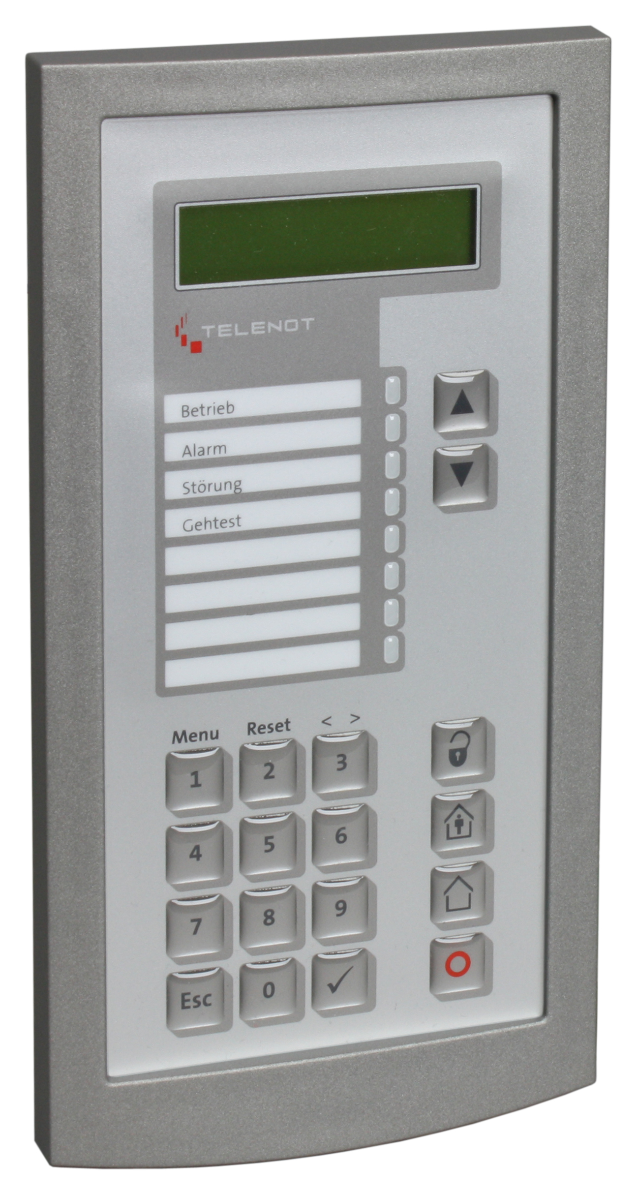 LCD-Bedienteil BT 820 -RAL 9007 graualum.-
