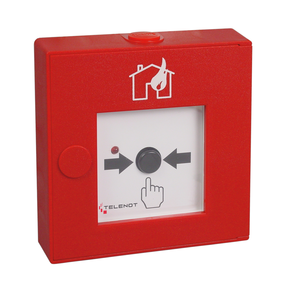 Handfeuermelder rot ABS 4443T-R