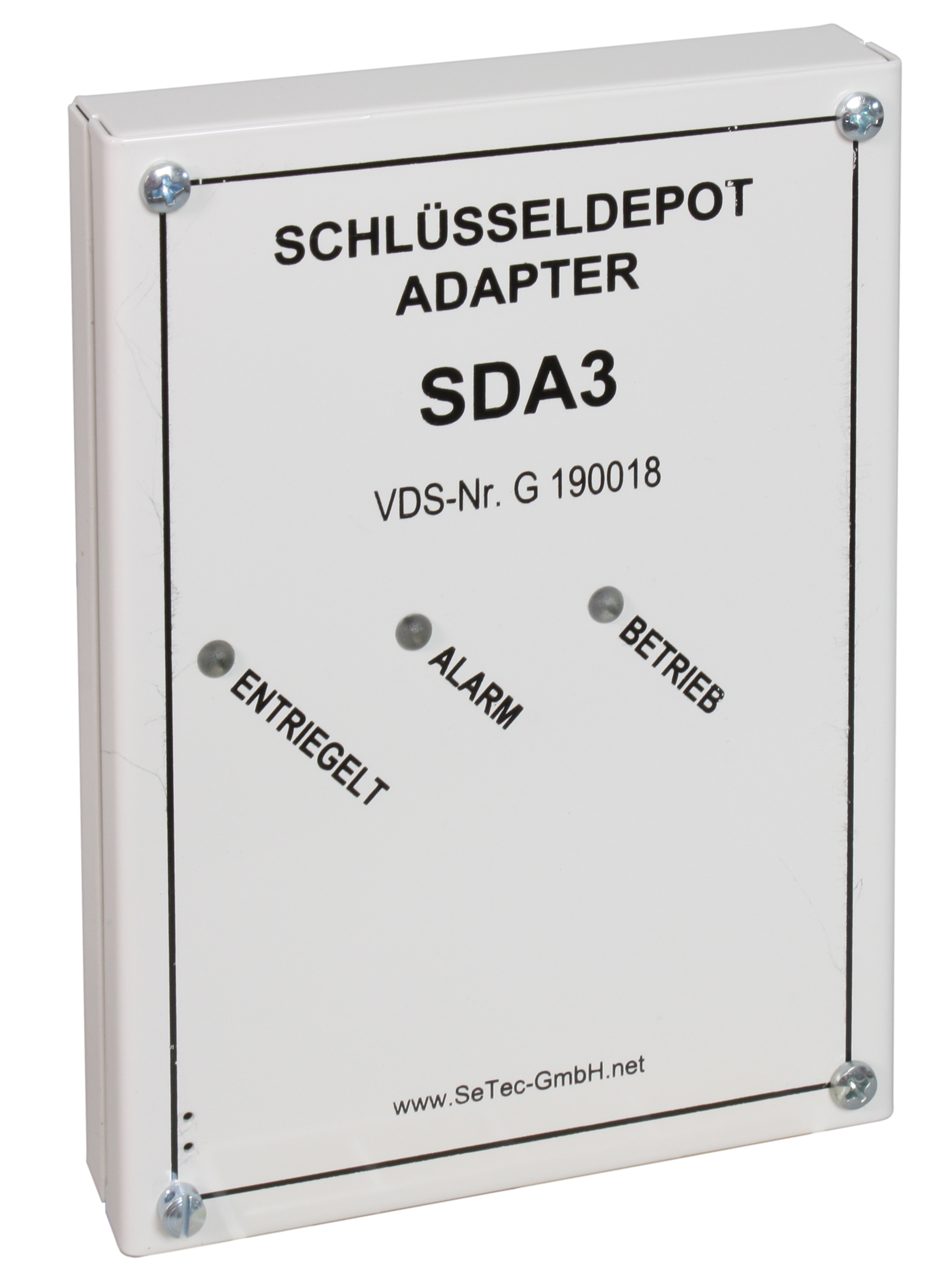 Schlüsseldepotadapter SDA 3 im Gehäuse