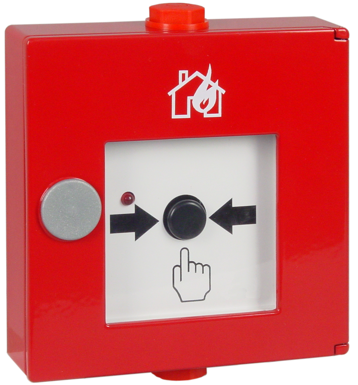 Handfeuermelder rot Alu PL 3300 PBDH-Alu-R