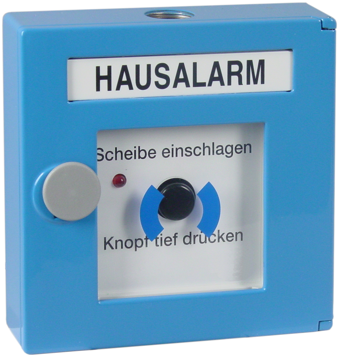 Handfeuermelder blau Alu PL 3300 PBD-Alu-B
