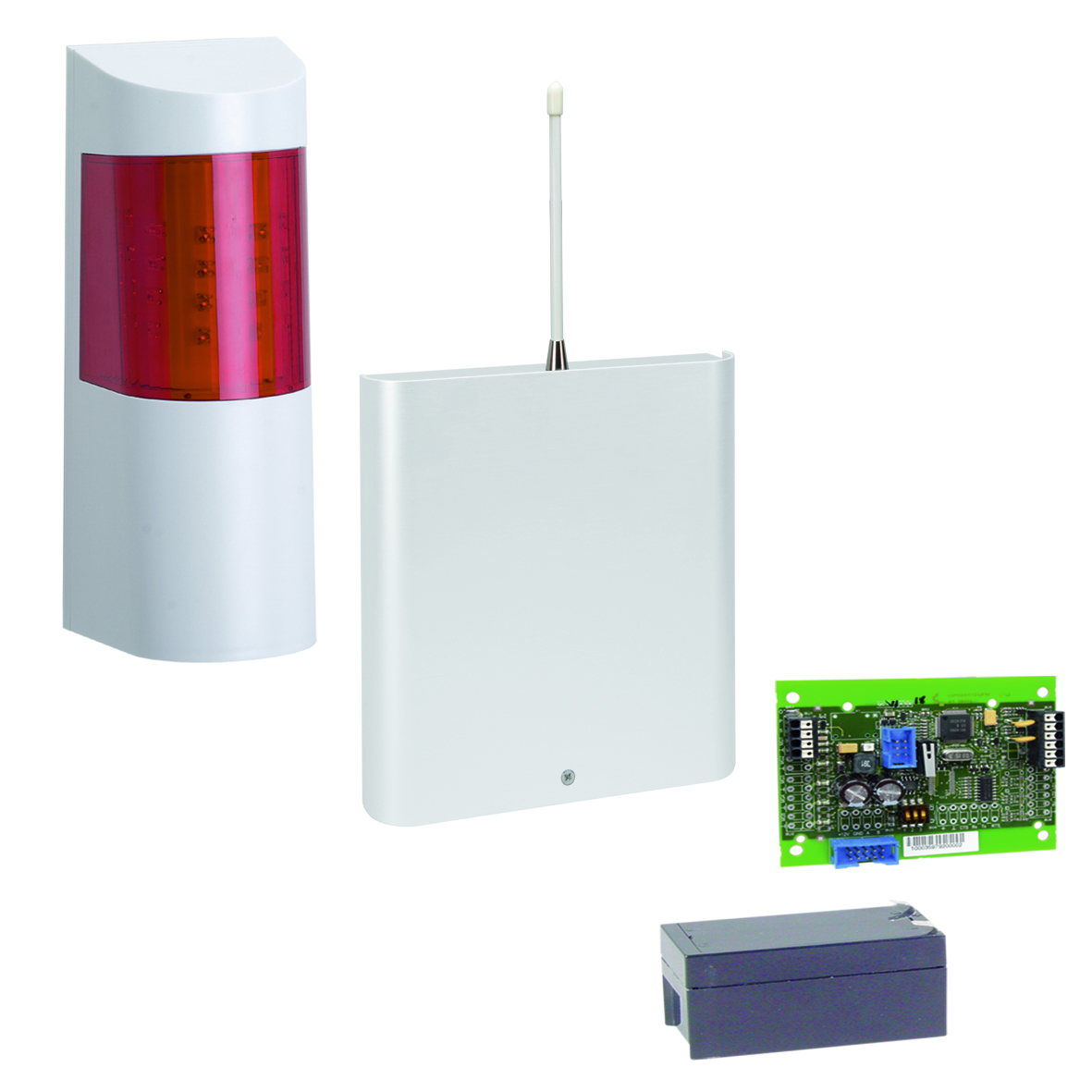 DSS2 UFM weiss / OAS-R weiss Funk-Signalgeber-Set