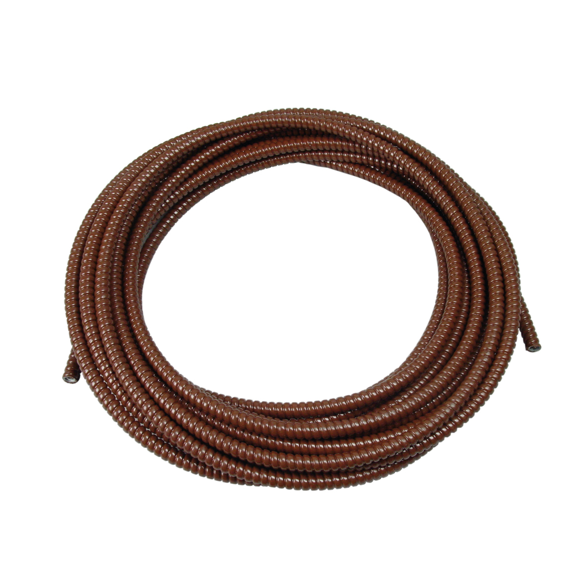 Metallschutzschlauch braun SPR-PVC AD10 (VE10m)