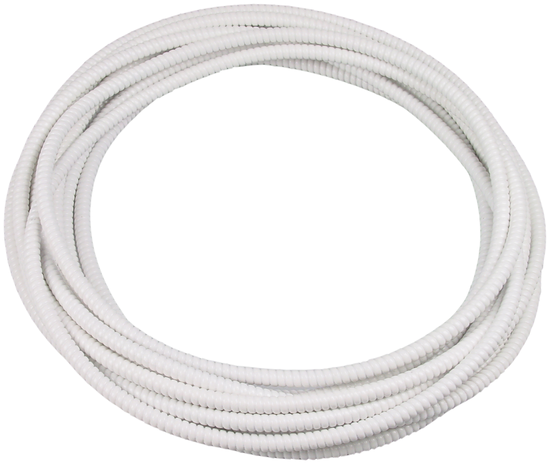 Metallschutzschlauch weiss SPR-PVC AD10 (VE 10m)