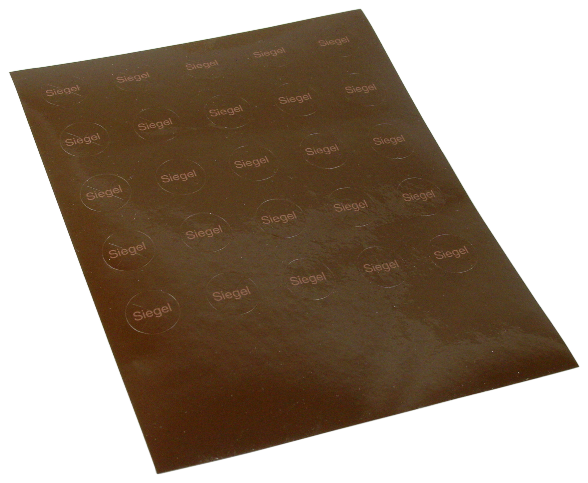 Klebeplombe 11 mm braun (VE 50 St)
