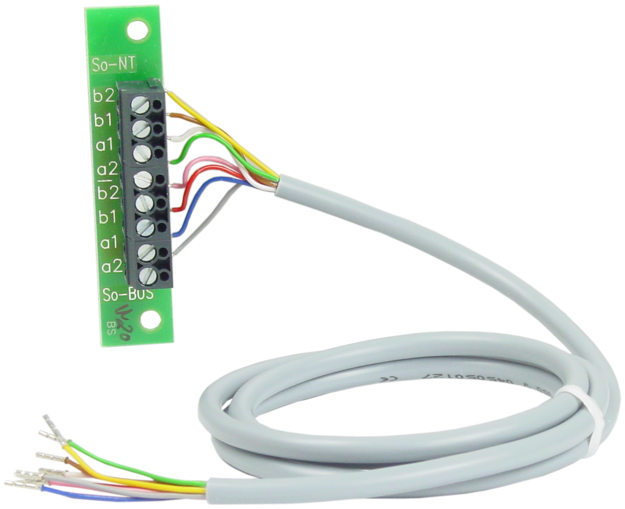 So-Anschlußleitungssatz ISDN-ÜE zum Einbau in EMZ