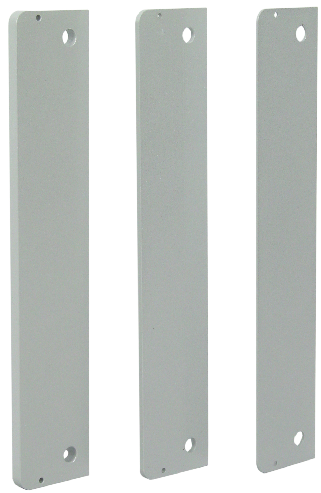 Distanzstücke z. Aufbaugehäuse 8323.2 RAL 9006 weißaluminium