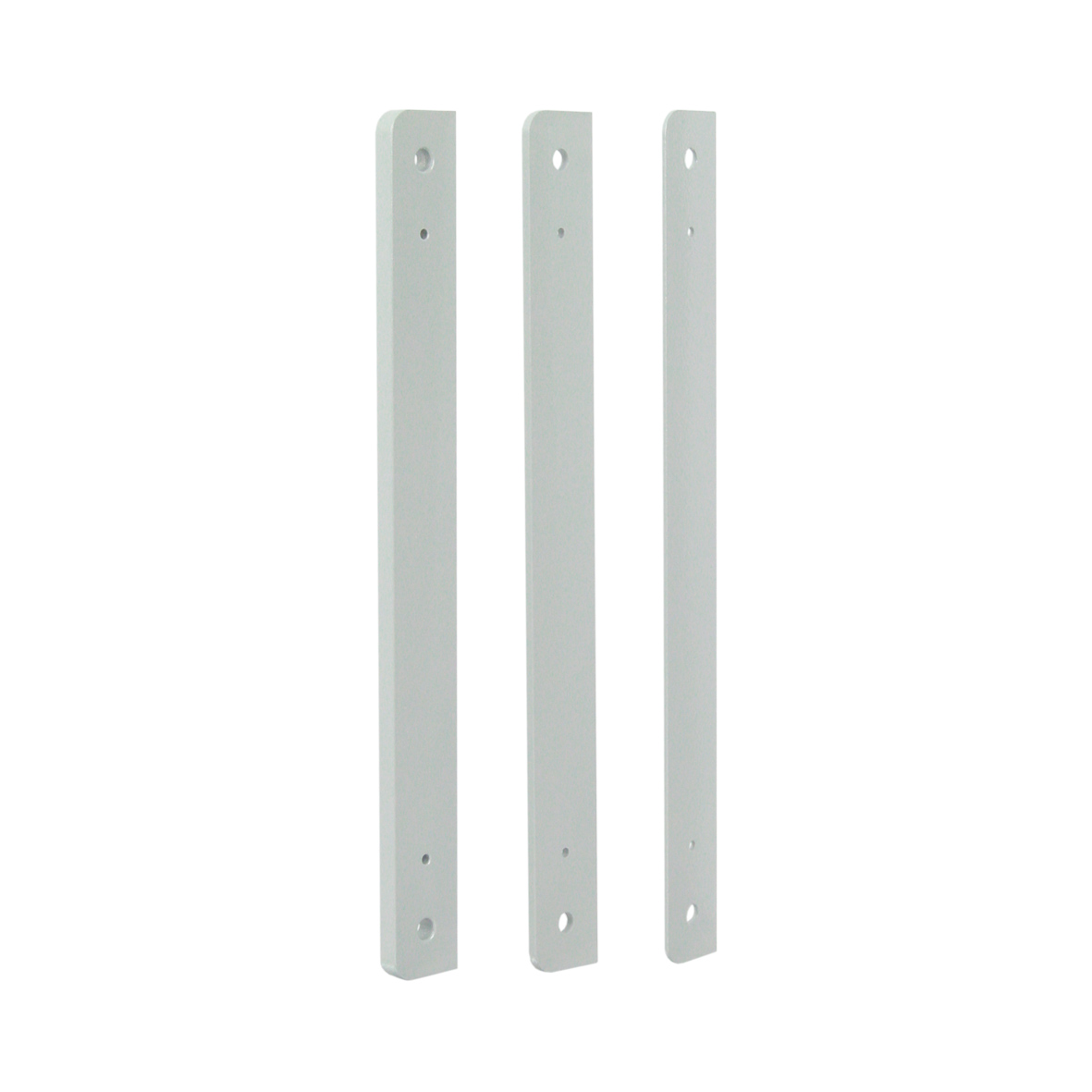 Distanzstücke zum Gegenstück 8323.3 RAL 9006 weißaluminium