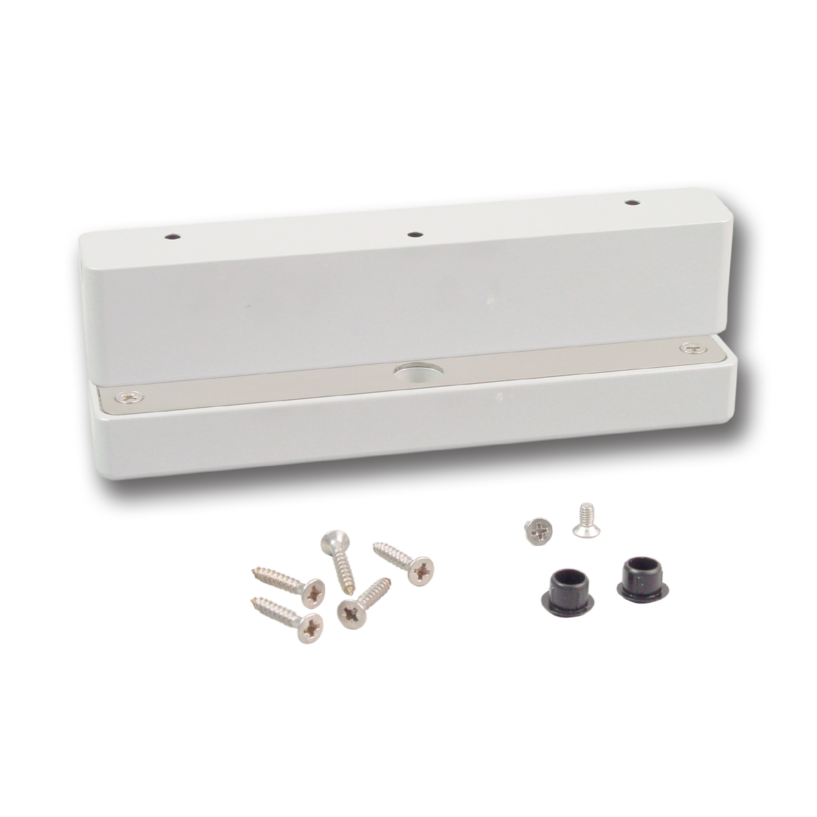 Aufbaugehäuse mit Gegenstück 8323.6G RAL9006 weißaluminium