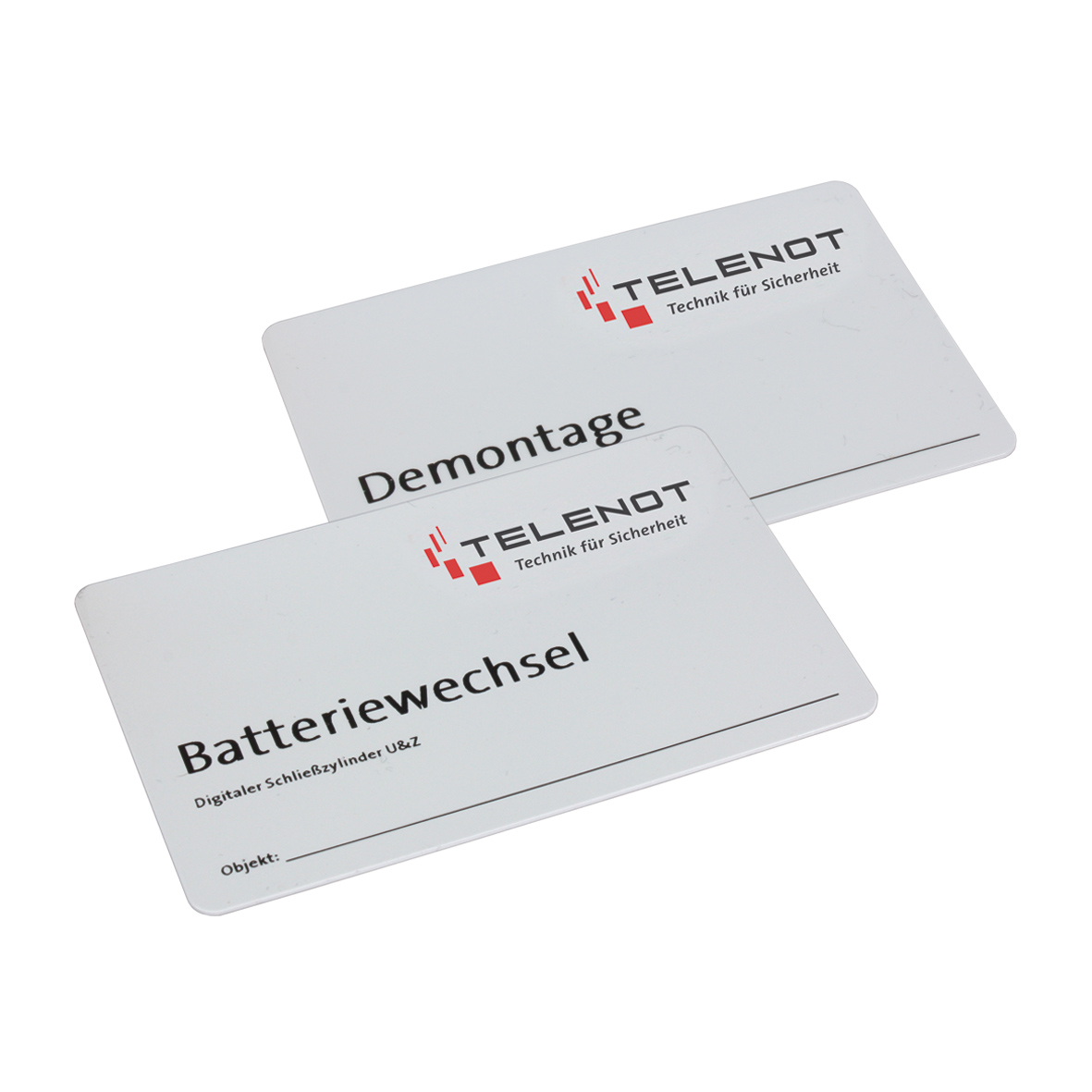 Kartenset TU-KS Batteriewechsel / Demontage