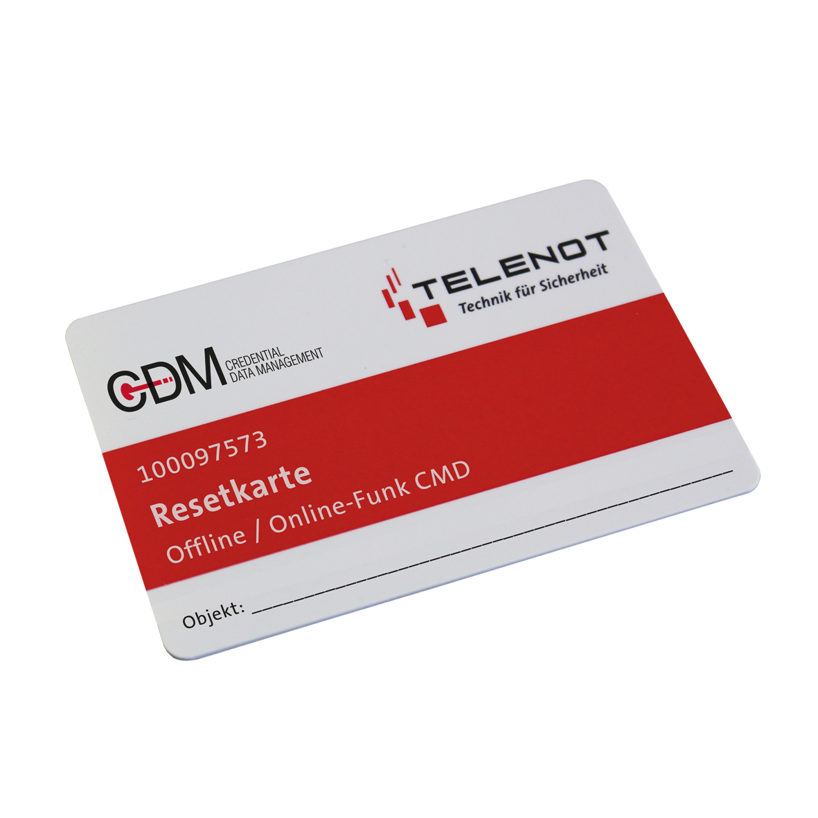 Parametertransponder CDM Resetkarte