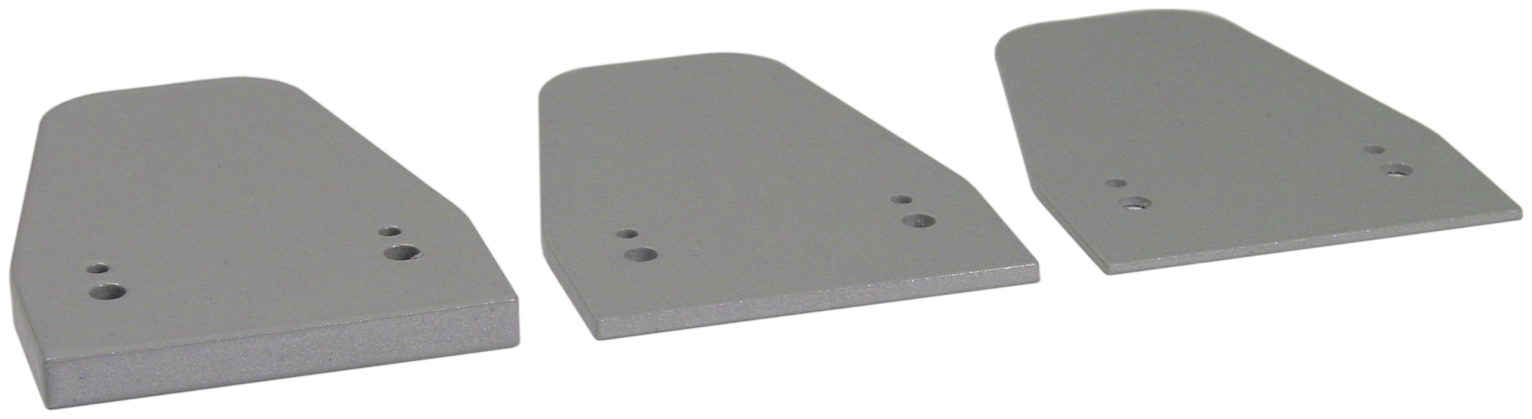 Distanzstücke z. Aufbaugehäuse 8363.2 silber