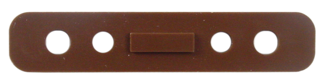 Distanzblock 2,5mm braun f. MK30 (VE 20 St)